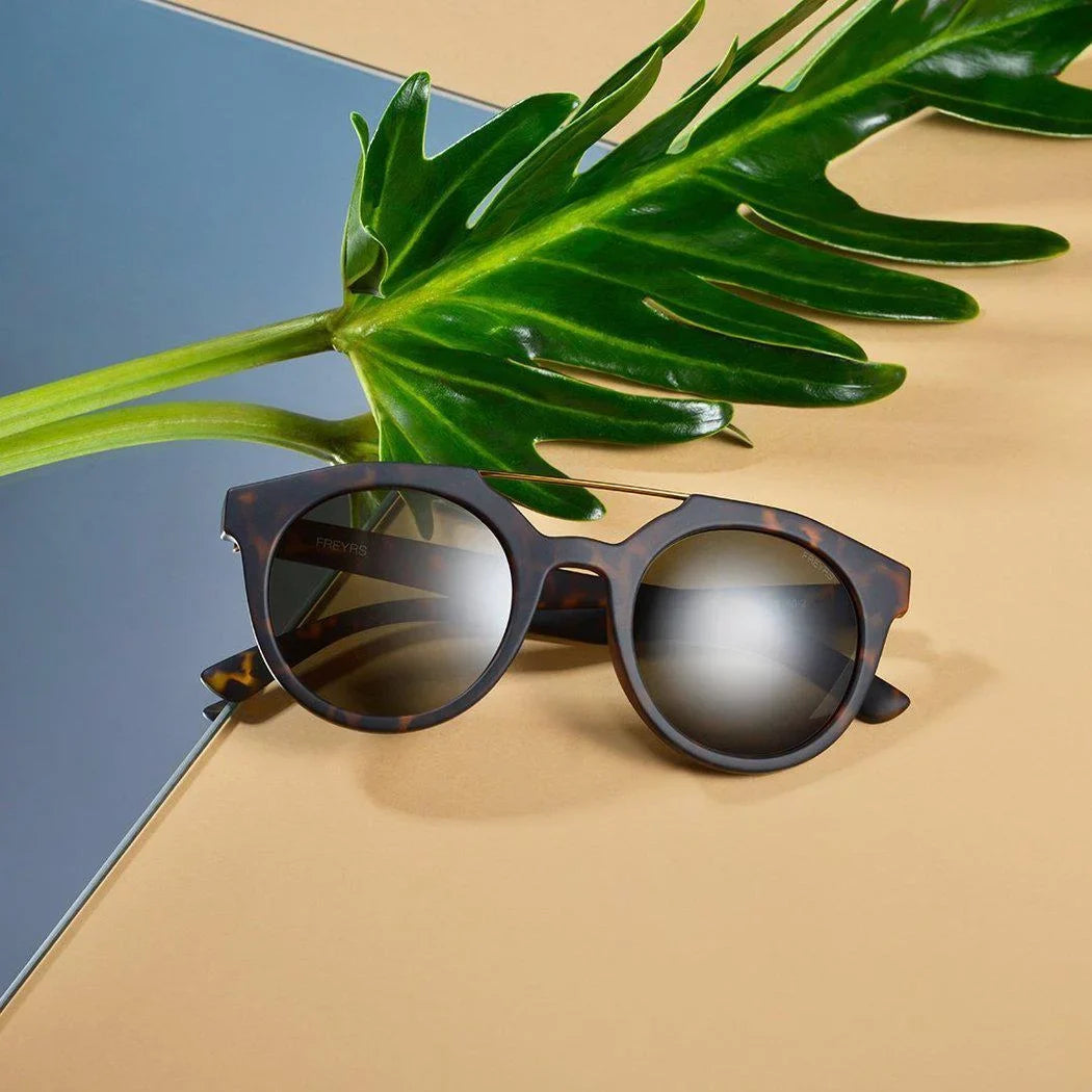 Collins Round Designer Fashion Womens Sizeunglasses by FREYRSize Eyewear