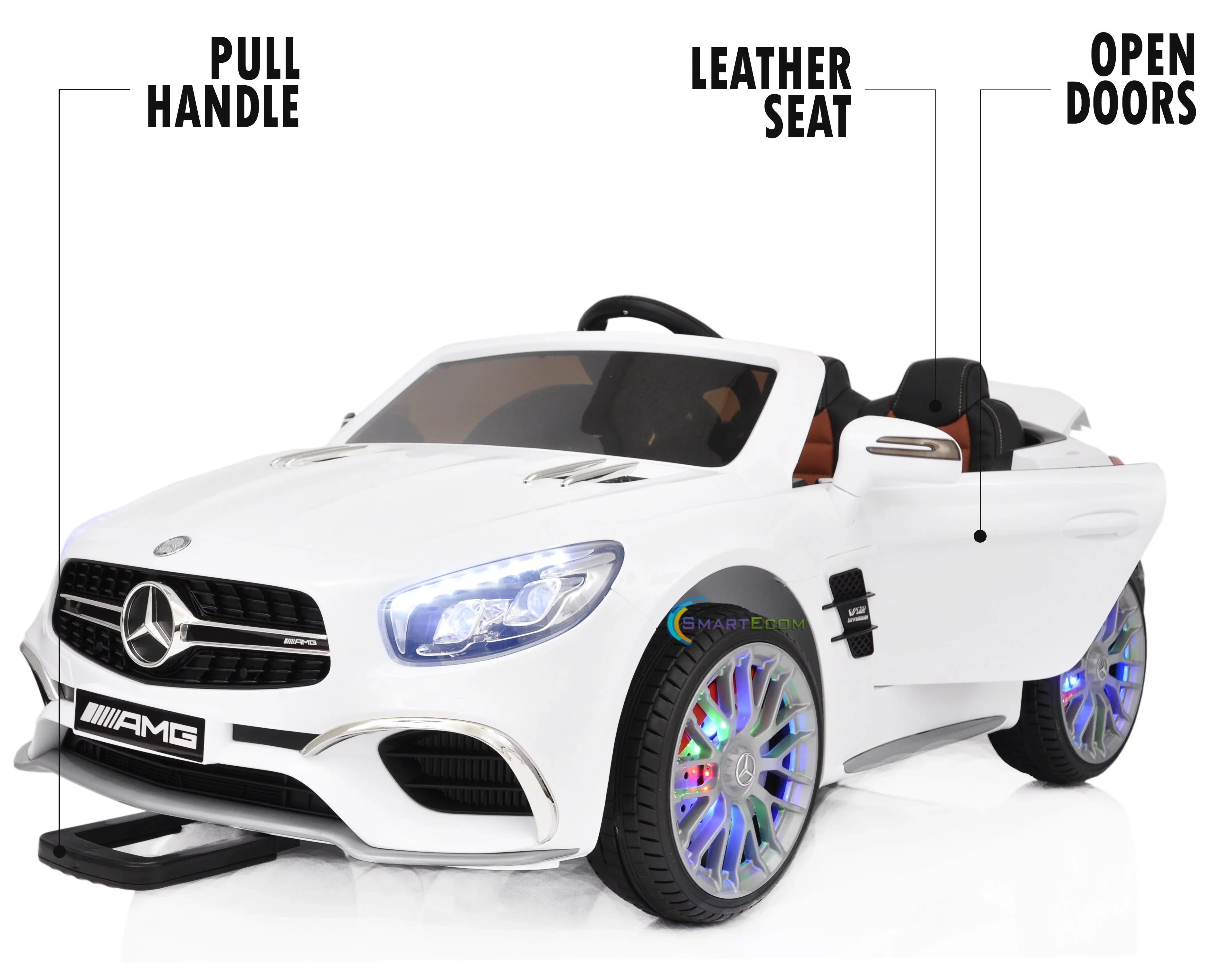 Mercedes-Benz SizeL65 12V Powered Ride on Car for Kids with Remote Control