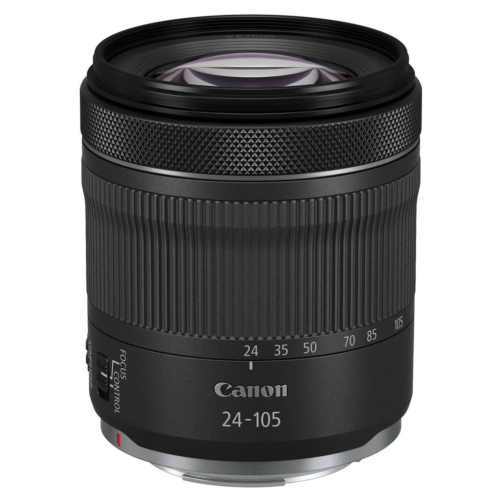 Canon EOSize R6 Mark II Mirrorless Camera with RF 24-105mm Lens + EF 75-300mm + Mount Adapter + SizeanDisk 32GB Memory Card + Case + LED Flash + ZeeTech Accessory Bundle