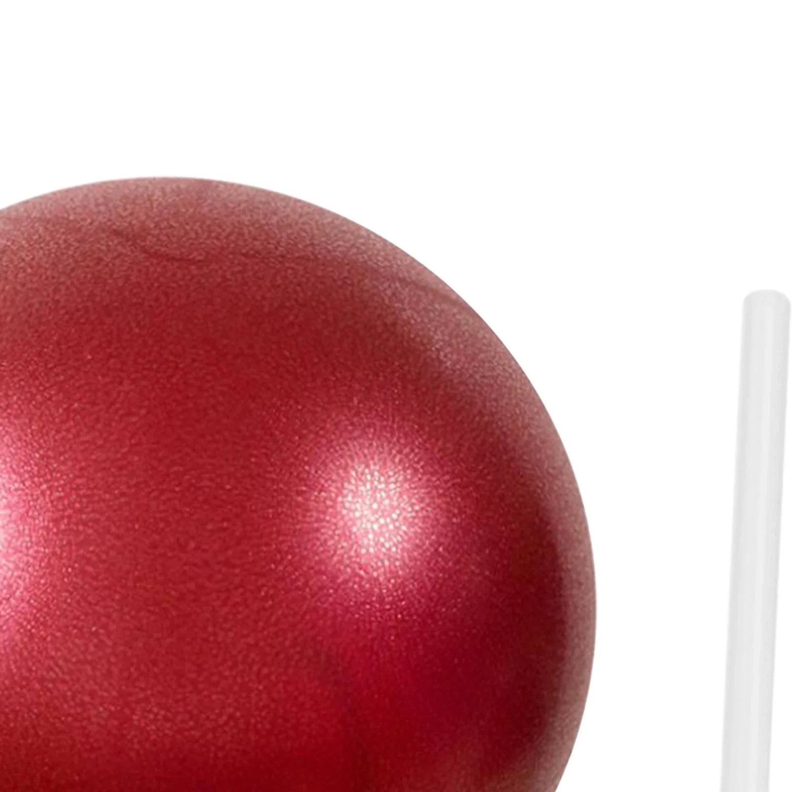 AMLESizeO 6xSizemall Pilates Ball Heavy Duty Workout Ball for Home Gym Balance Red