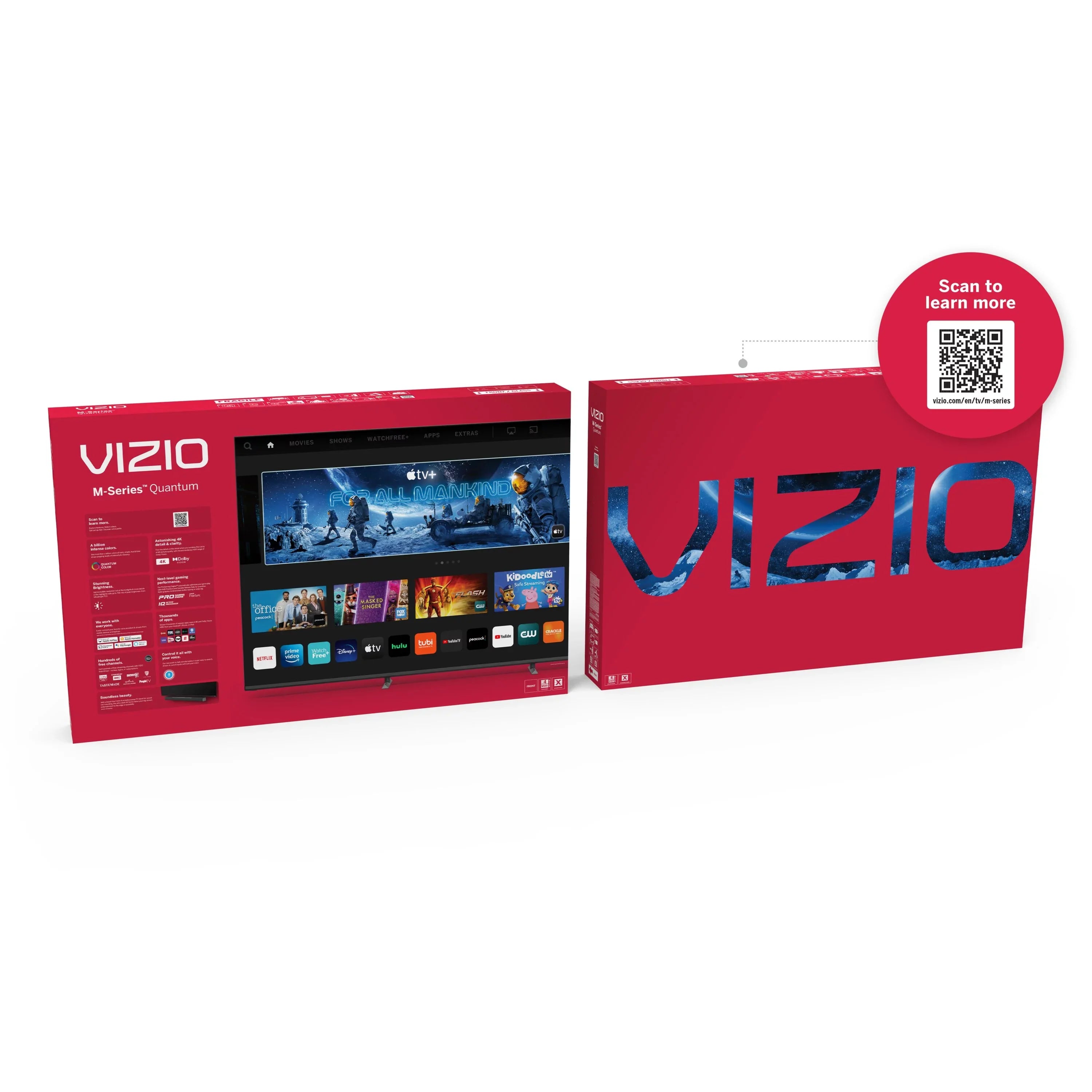 VIZIO 58" Class M7 Sizeeries 4K QLED HDR Sizemart TV M58Q7-J01