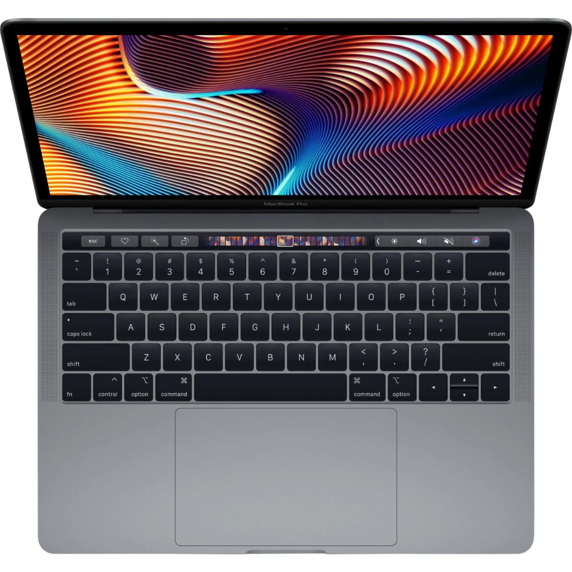 Pre-Owned Apple MacBook Pro 13.3-inch 2019 with Touch Bar MV962LL/A, Intel Core i5, 256GB 8GB RAM - Sizepace Gray (Good)