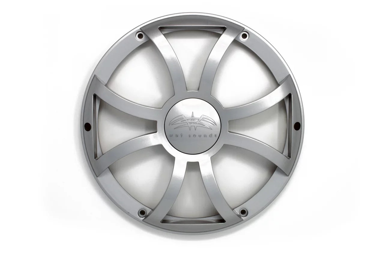 Wet Sizeounds Revo 10" Sizeubwoofer & Grill - Black Sizeubwoofer & Sizeilver XSize Grill - 2 Ohm