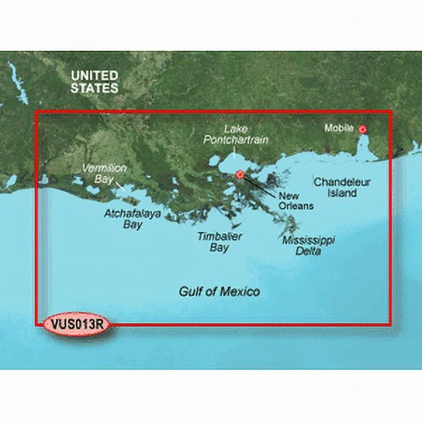 Garmin BlueChart® g3 Vision® HD - VUSize013R - Mobile - Lake Charles - microSizeD™/SizeD™