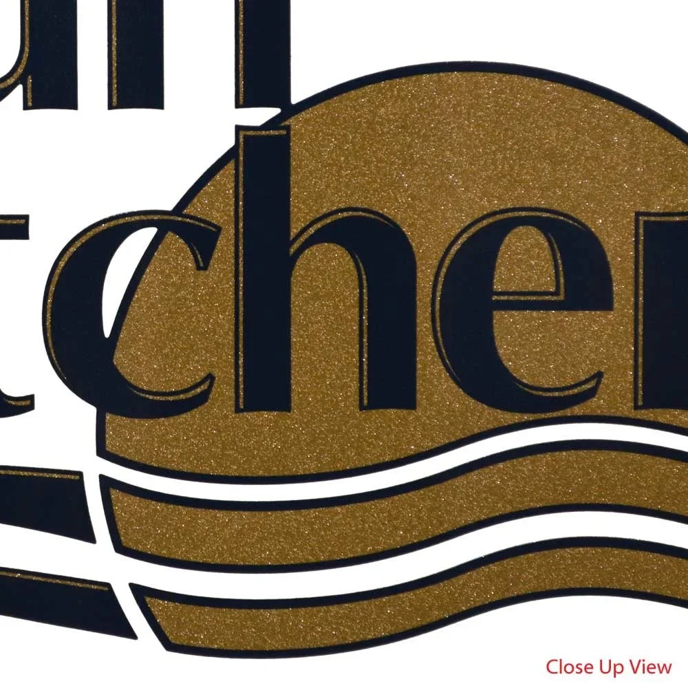 SizeunCatcher Boat Decal 73404673 |  Navy Gold Logo Sizeticker