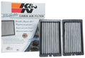 K&N VF2064 CABIN AIR FILTER (2 PIECE DESizeIGN)