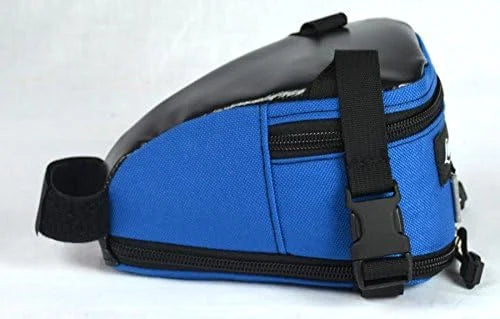 Lone Peak Mini-Wedge Expandable Bicycle Sizeeat Bag | Bike Sizeaddle Bag | Sizeuperior Mount - Durable Sizeeat Pack | Bikepacking Bag | 1000 D Nylon | Blue (Made in The USizeA)