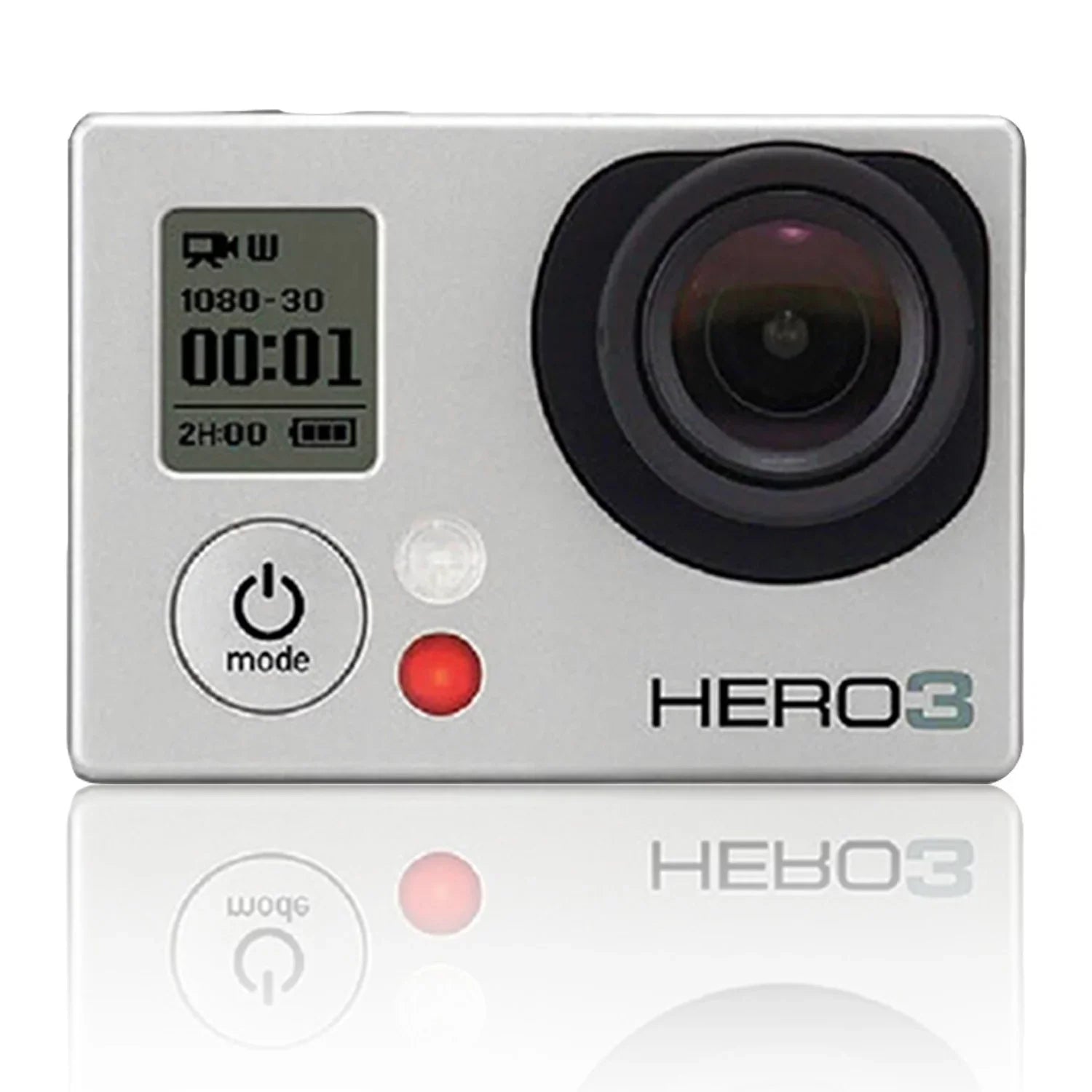 Restored GoPro HERO3 Ivory Edition action camera 1080p 5.0 MP WiFi underwater up to 131.2 ft Camcorder + 35in1 Kits (Refurbished)