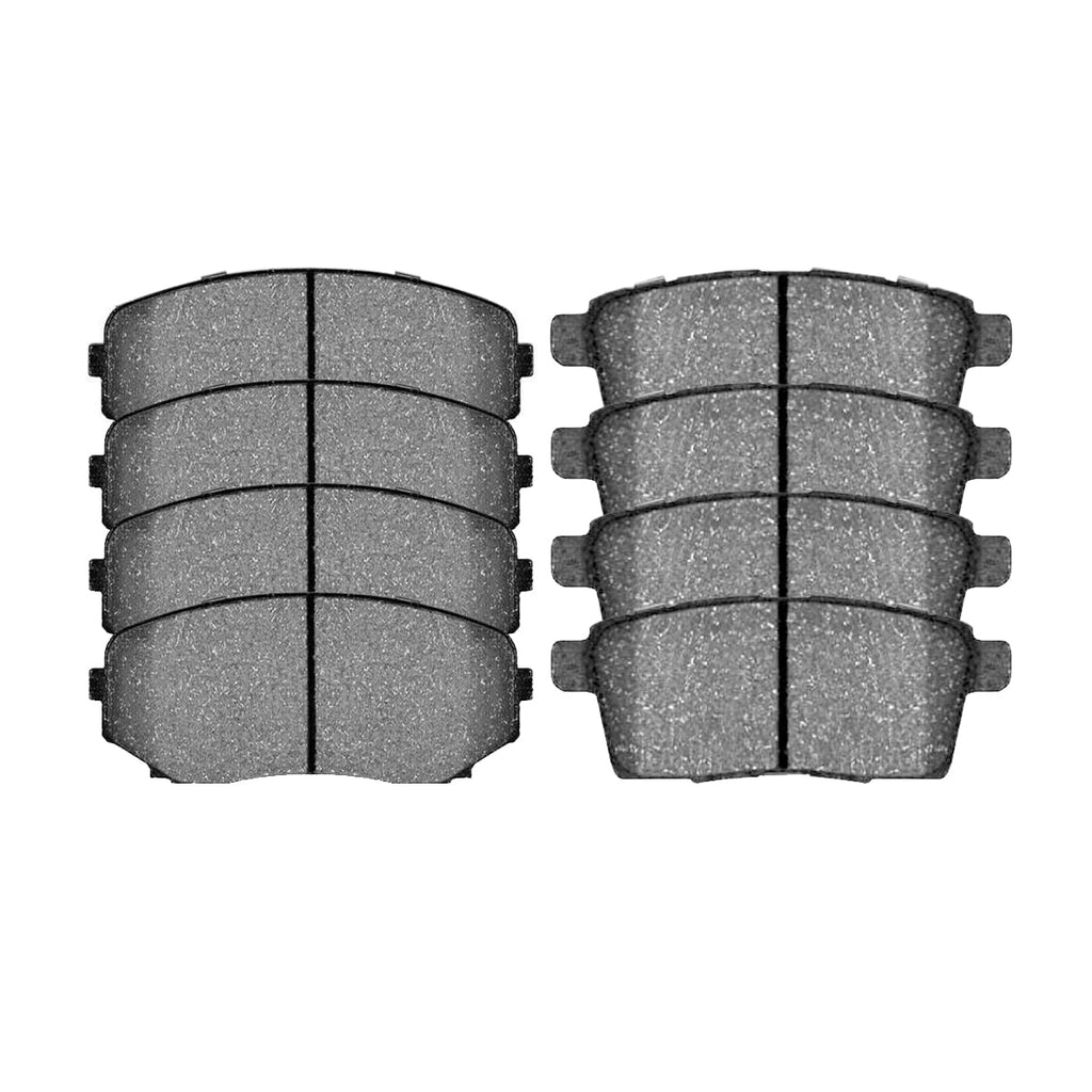 AutoSizehack Front and Rear Ceramic Brake Pads Kit Replacement for 2007 2008 2009 2010 Ford Edge 2007-2010 2011 2012 Mazda CX-7 2007-2014 2015 CX-9 2007-2010 Lincoln MKX 2.3L 2.5L 3.5L 3.7L V6 AWD FWD