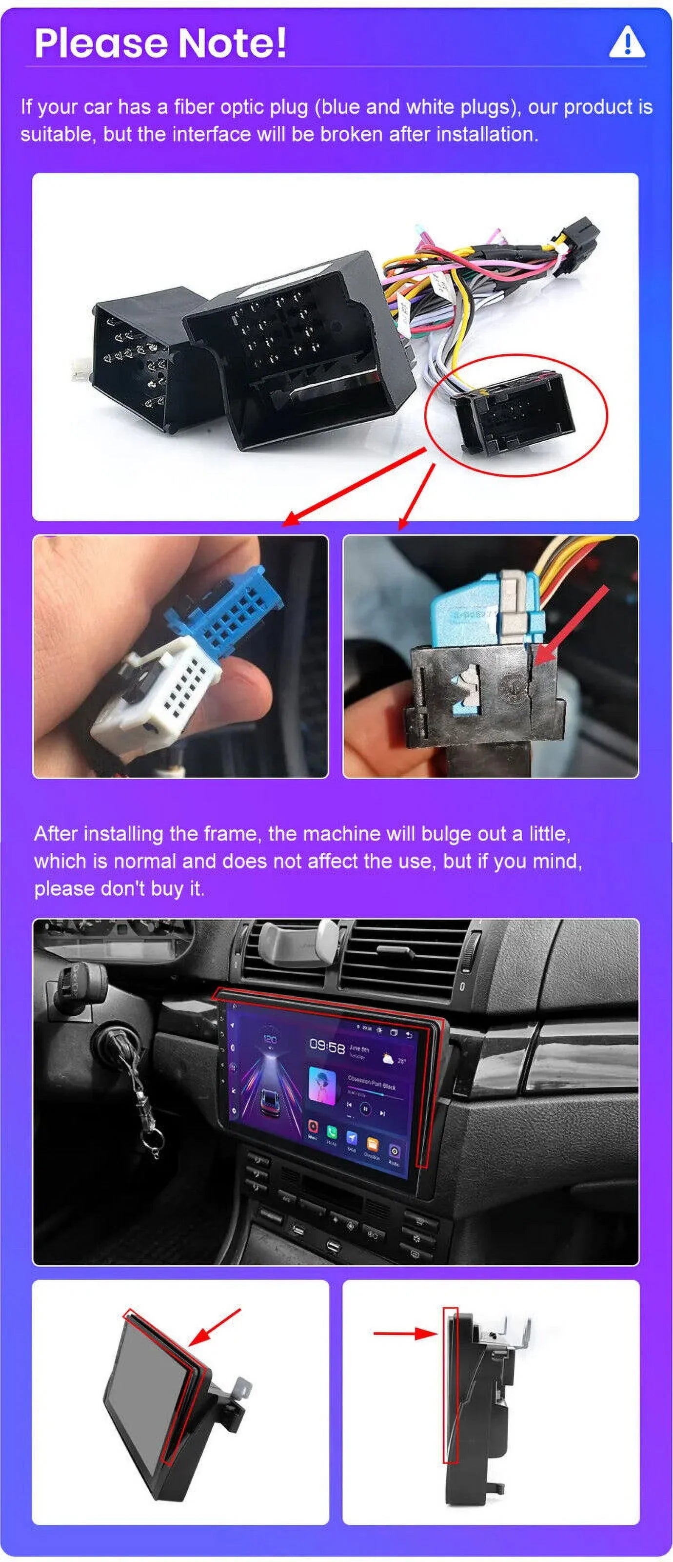 Android 12 Car Radio Sizetereo for BMW E46 M3 9 inch Touch Sizecreen 2+32GB USizeB RDSize Apple Carplay Android Auto HD WIFI GPSize FM Bluetooth