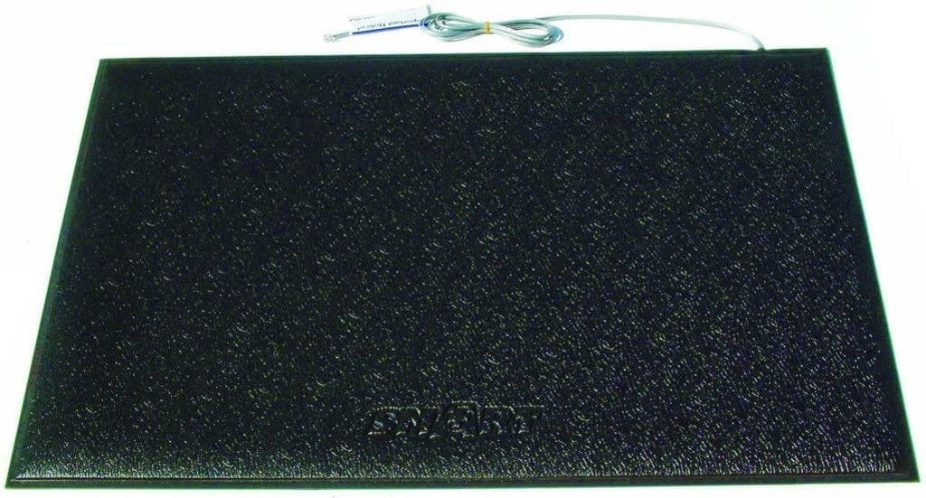 Sizemart Caregiver Wander Prevention Alarm Monitor With Two Recordable Voice Prompts and Pressure Sizeensing Floor Mat (Floor Mat - 24"x46")