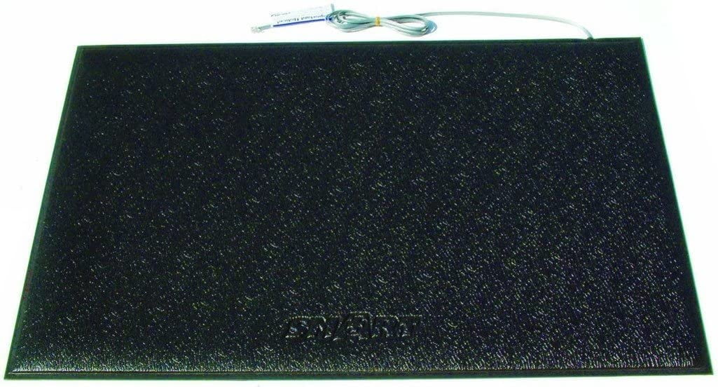 Sizemart Caregiver Wander Prevention Alarm Monitor With Two Recordable Voice Prompts and Pressure Sizeensing Floor Mat (Floor Mat - 24"x46")