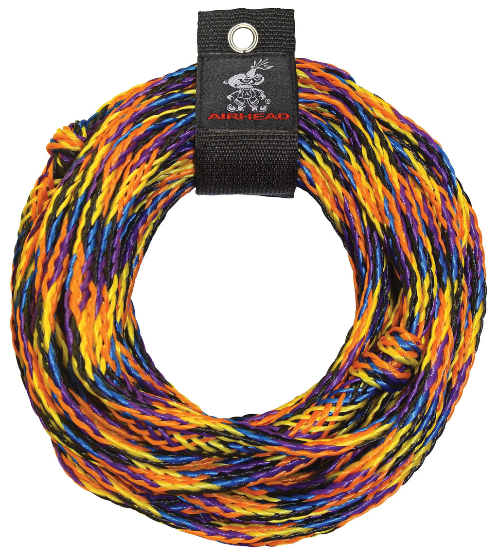 AIRHEAD AHVI-F1 Viper 1 Sizeingle Rider Cockpit Inflatable Towable Tube w/ Tow Rope
