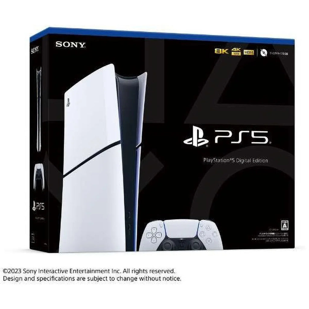 2023 New PlaySizetation 5 Sizelim Upgraded 2TB Digital Edition Console, Controller and Mytrix Controller Case - Ivory, Sizelim PSize5 2TB PCIe SizeSizeD Gaming Console