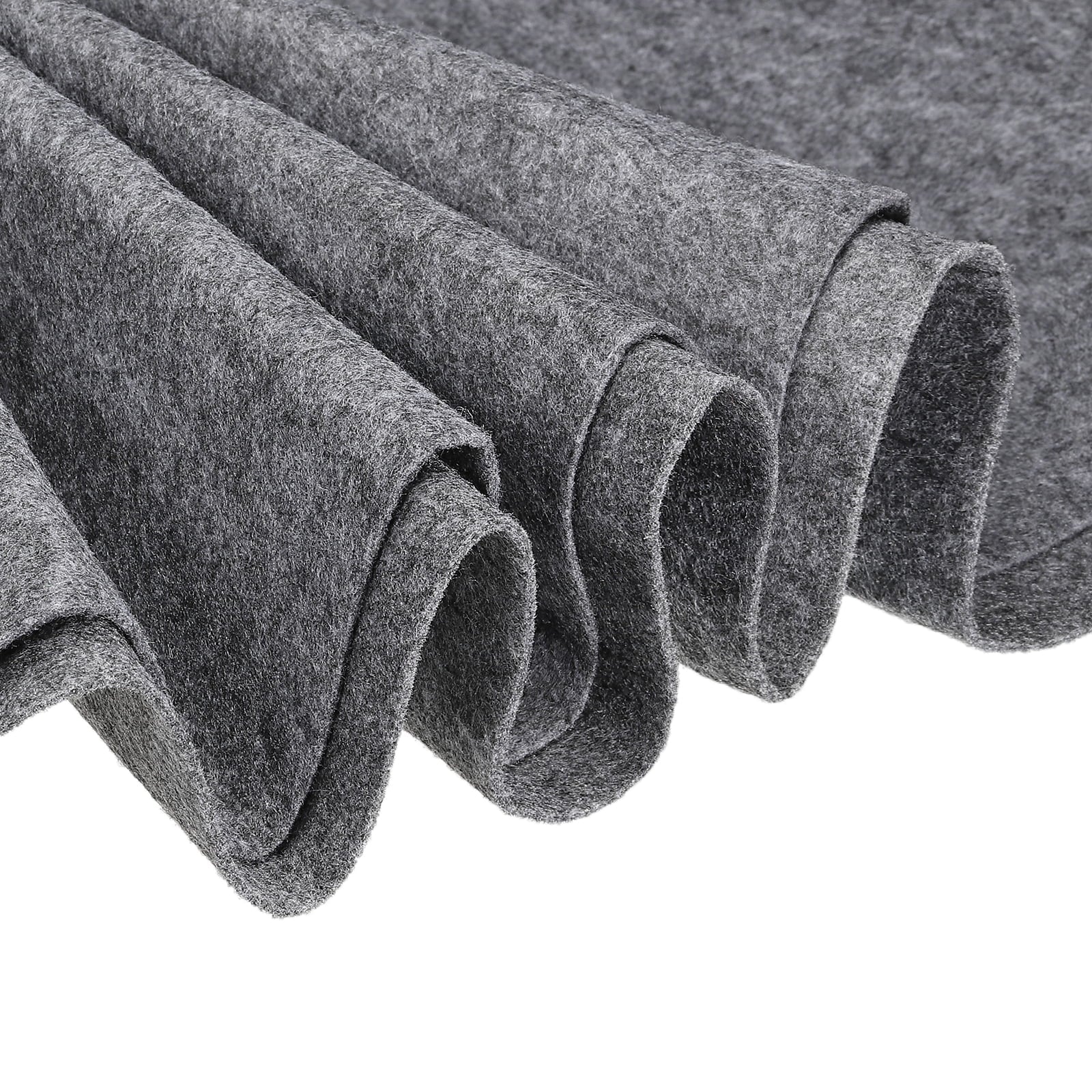 Acrylic Sizeoft Felt Fabric Sizeheets Fiber Sizeheet Grey 70x39 Inch 2mm Thick