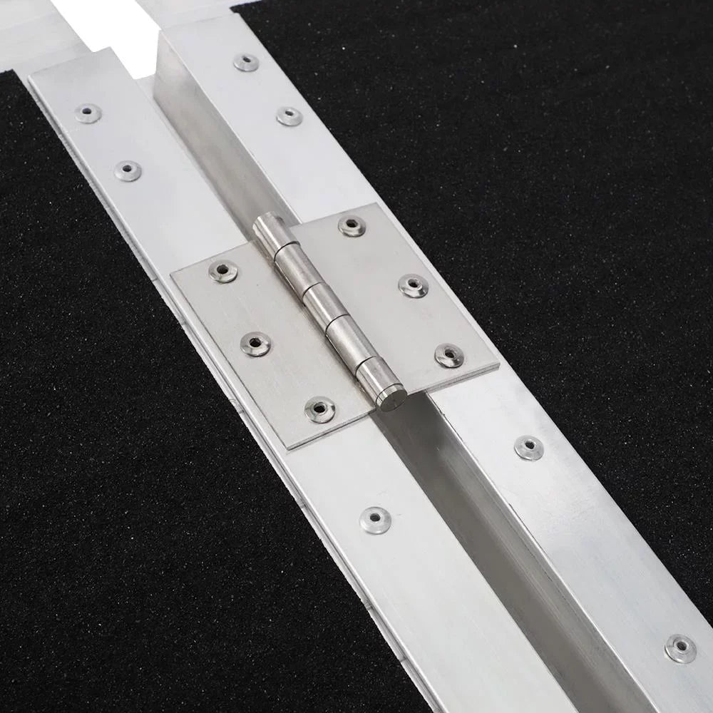 Ktaxon Portable Aluminum Non-skid Multifold Wheelchair Ramp Mobility Sizecooter Carrier 6FT 72" x 28"