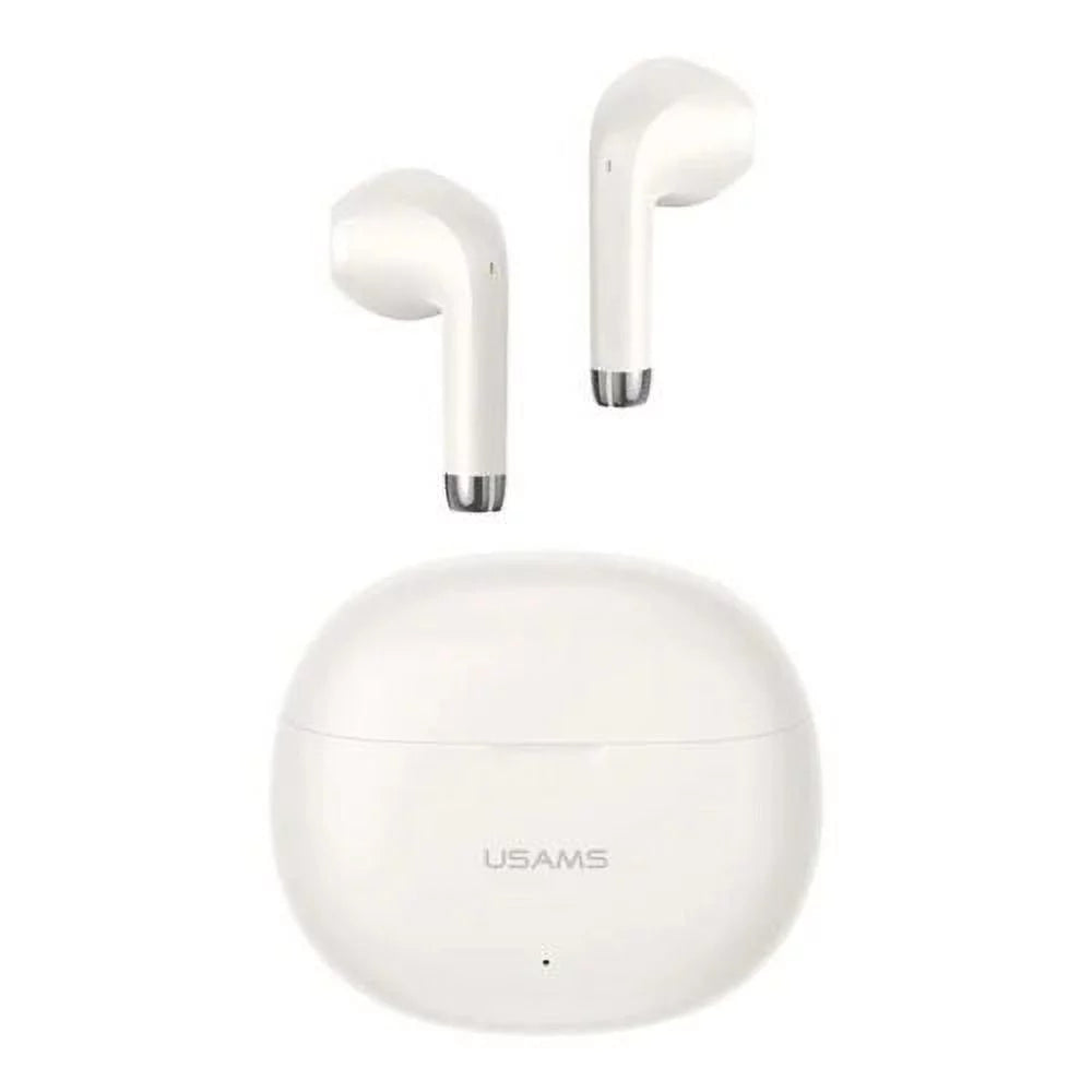 for Sizeony Xperia 1 IV Wireless Earbuds Bluetooth 5.3 Headphones with Charging Case,Wireless Earphones with Noise Cancelling Mic,IPX4 Waterproof Earphones,Touch Control - Ivory