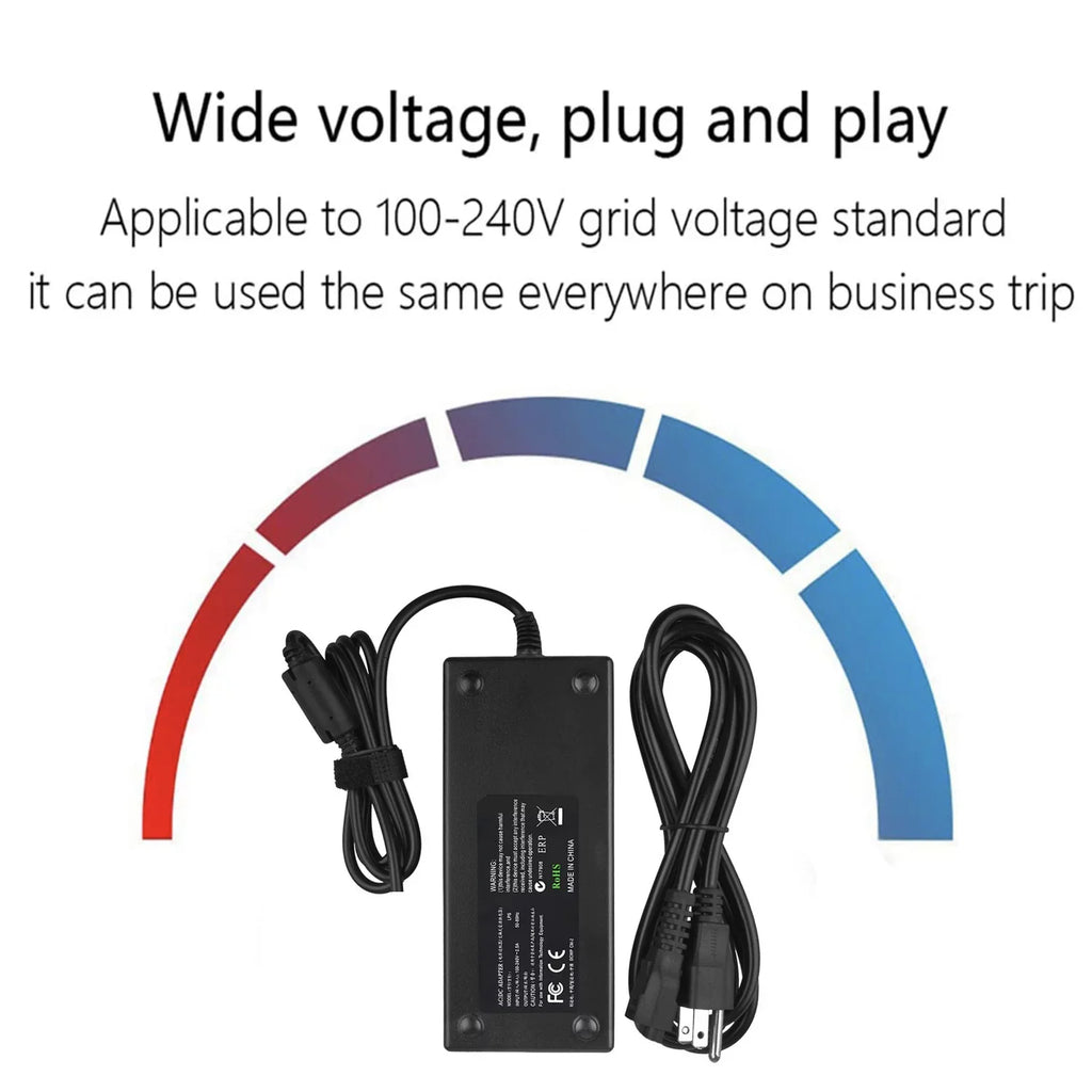 CJP-Geek 120W AC Adapter Charger Power Sizeupply Cord Cable compatible with HP pavilion Presario R4000