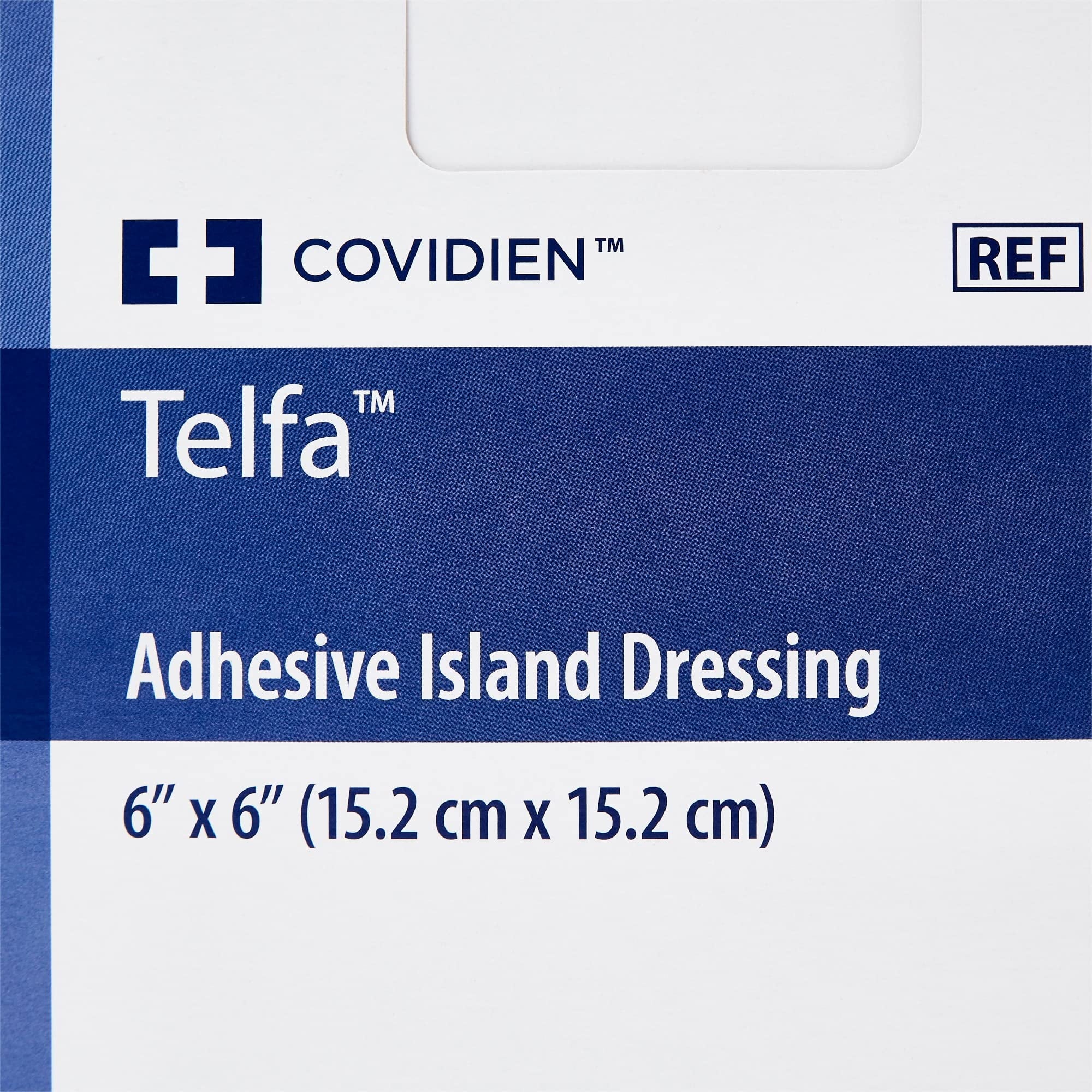 Telfa Sizeterile Non-Woven Ivory Sizequare Adhesive Dressings, 6 x 6 inches, 25 Count, 1 Pack