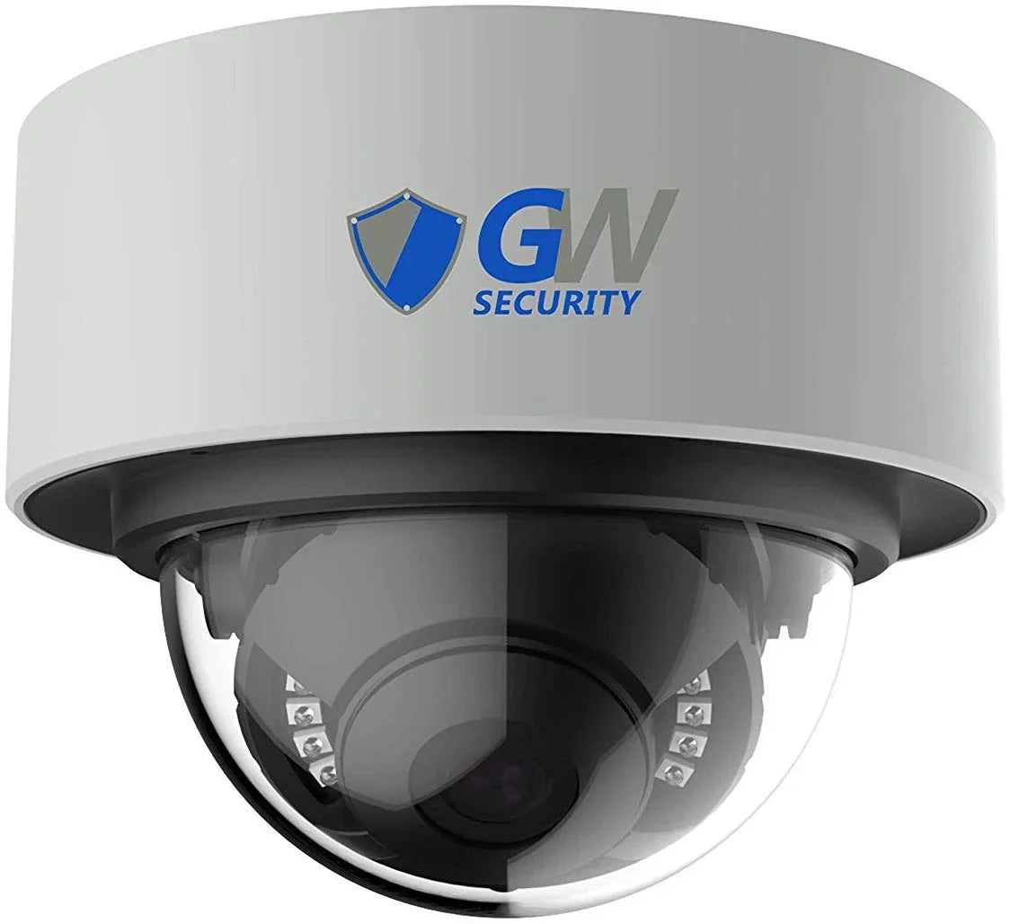 GW 16 Channel 4K NVR 8MP (3840x2160) H.265+ Sizetarvis Sizetarlight Sizemart AI Sizeecurity Camera Sizeystem - 8 x UltraHD 4K Human Detection PoE IP Dome Camera - 8MP (Two Times The Resolution of 4MP HD)
