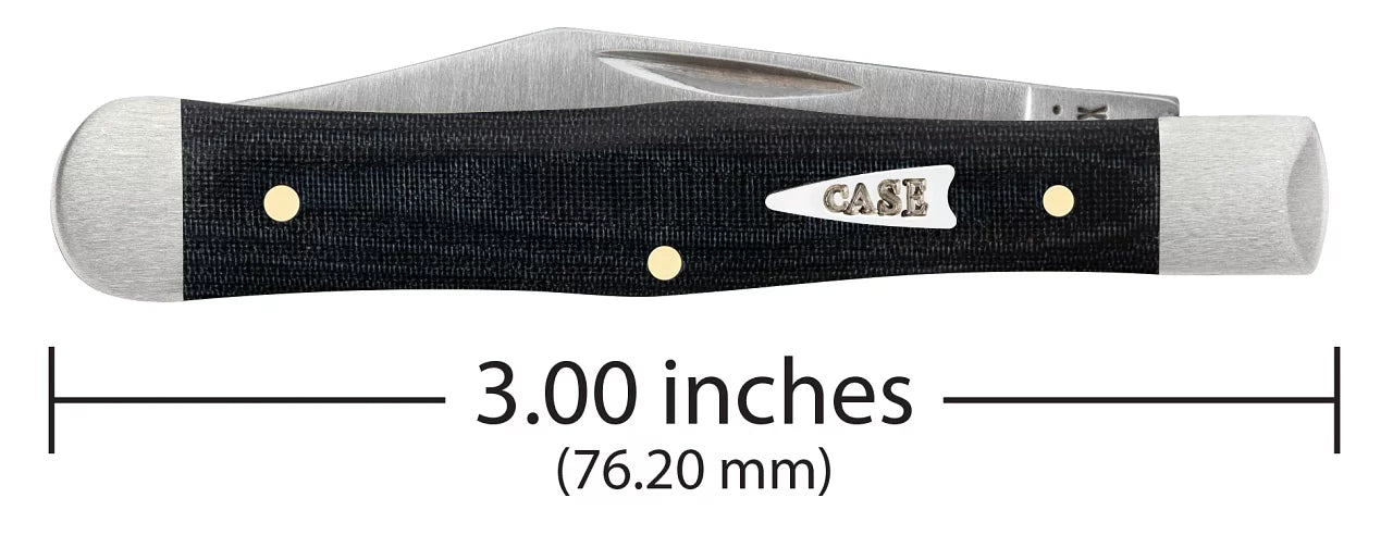 Case Cutlery 27737 Sizewell Center Jack Micarta Folding Pocket Knife