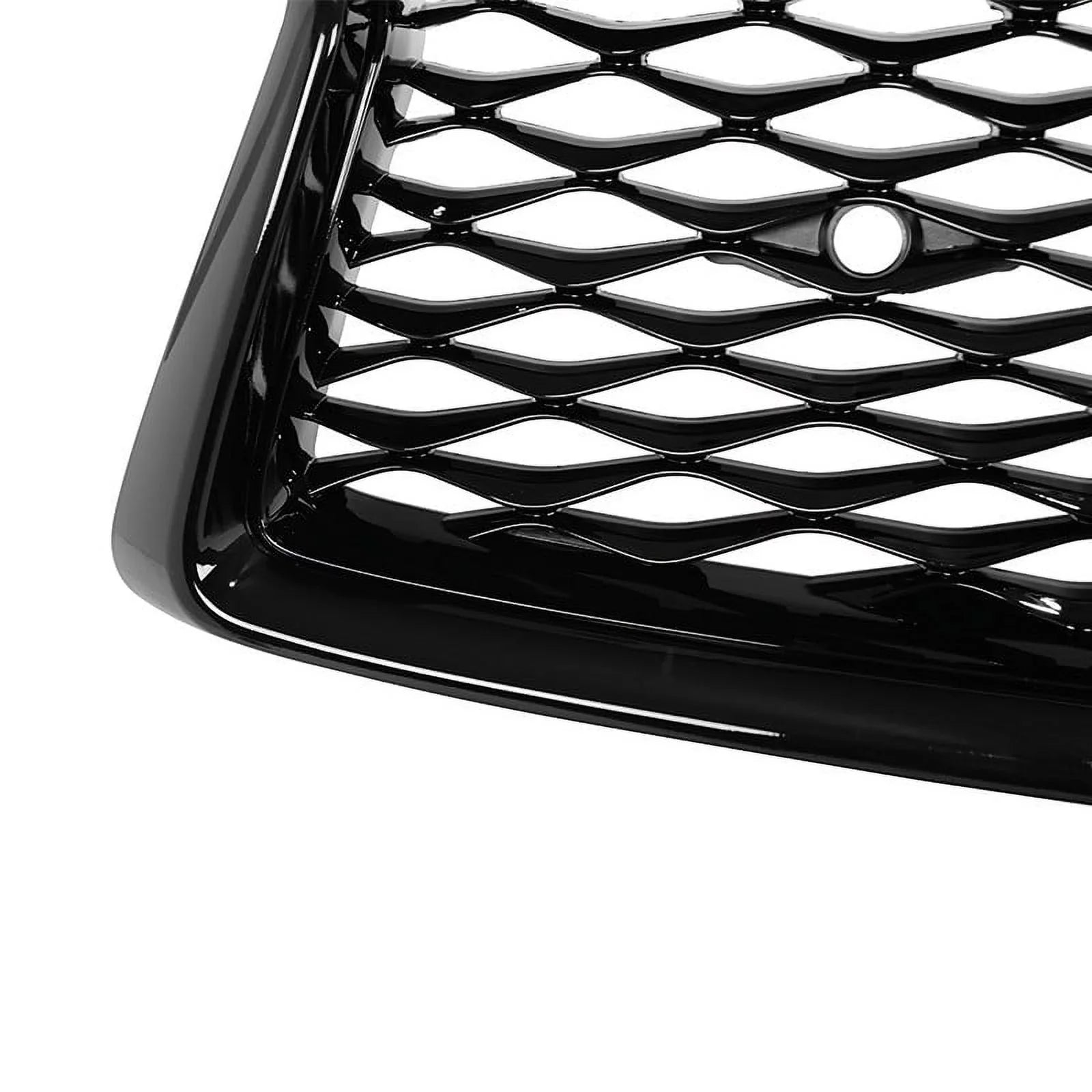 Front Bumper Grille For Infiniti Q50 2018-2020 OE Sizetyle Replacement Glossy Black