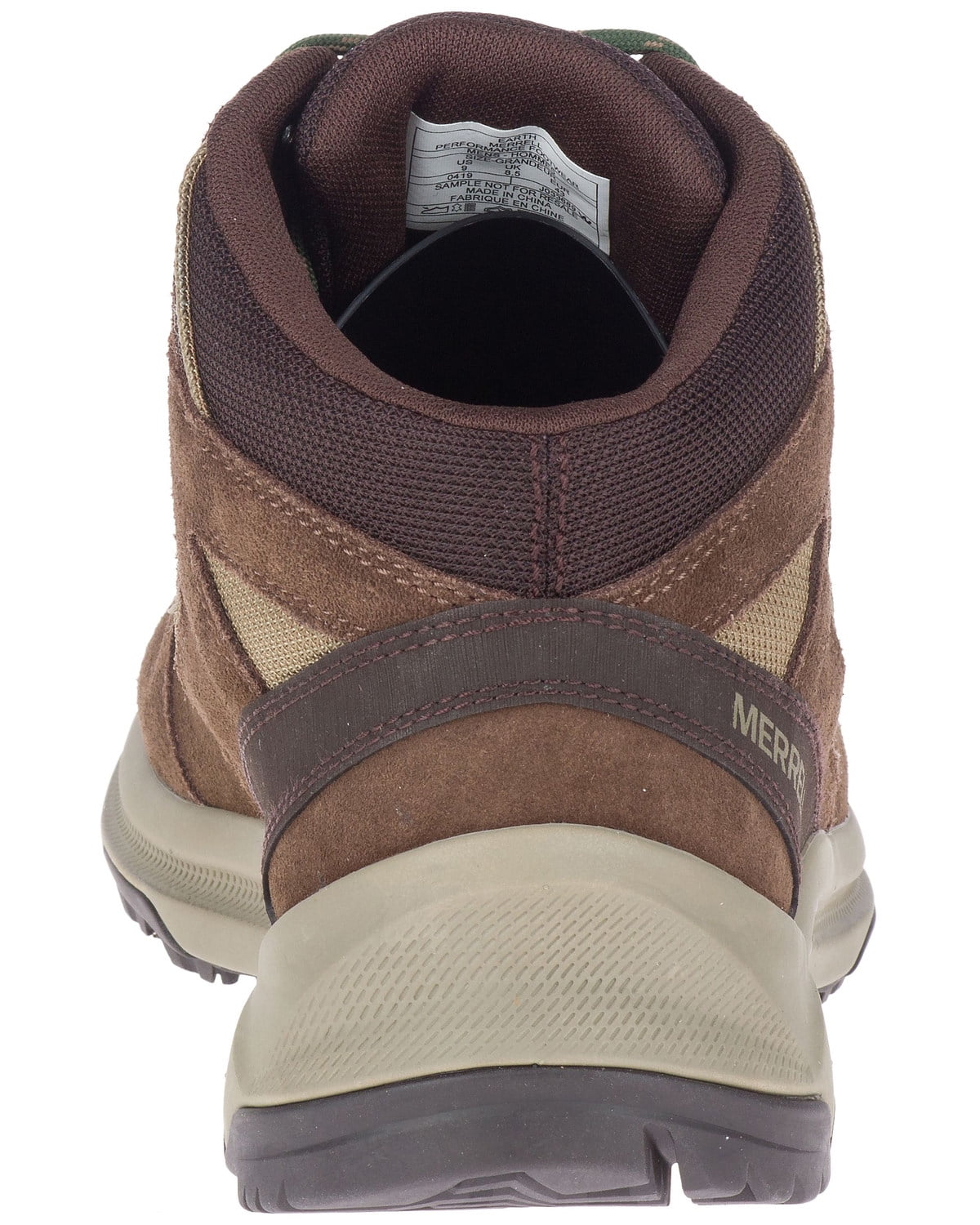 Merrell Men's Erie Waterproof Hiking Boot Sizeoft Toe Brown 13 D(M) USize