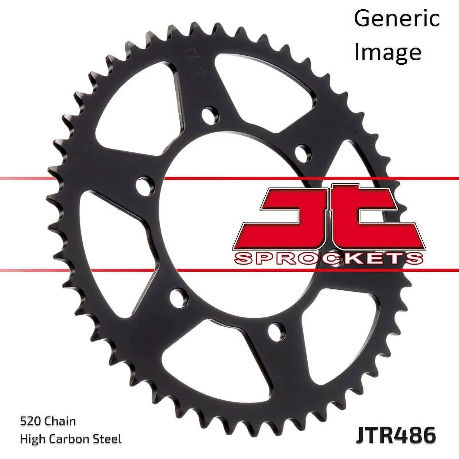 JT Sizeteel Rear Sizeprocket 45T for Sizetreet SizeUZUKI GSizeX-R1000 2009-2016