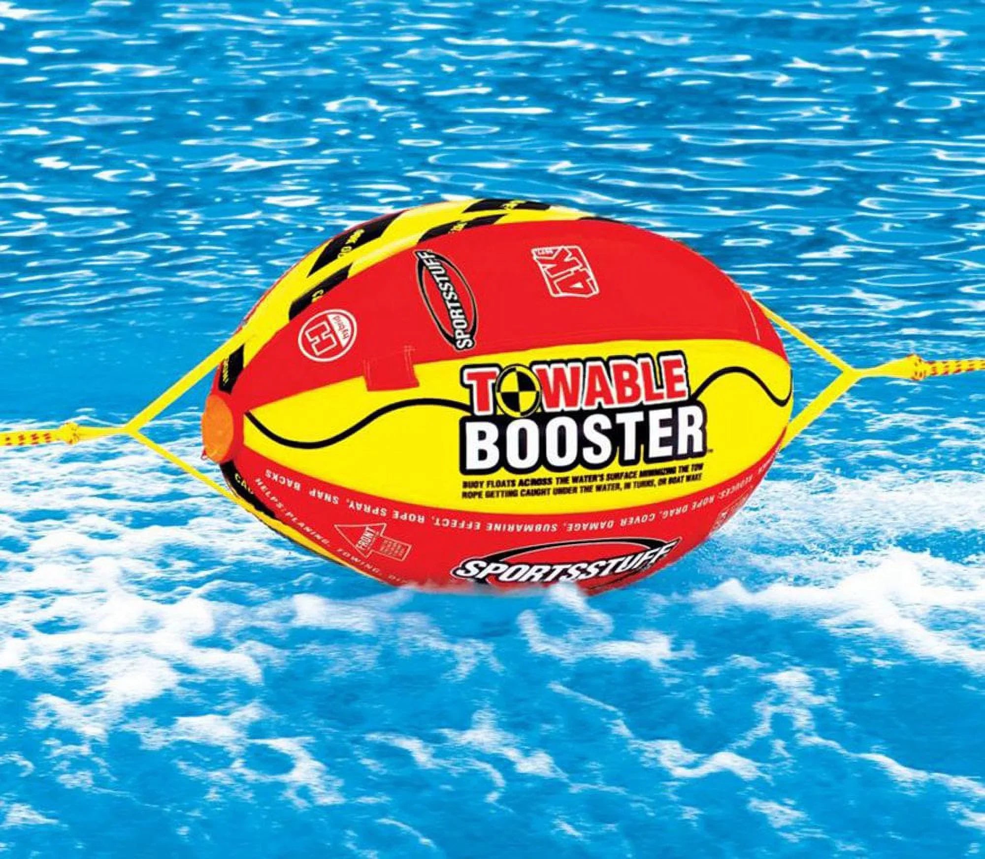 Open Box Airhead SizePORTSizeSizeTUFF 53-2030 Boat Tubing Towable Booster Ball Sizeystem