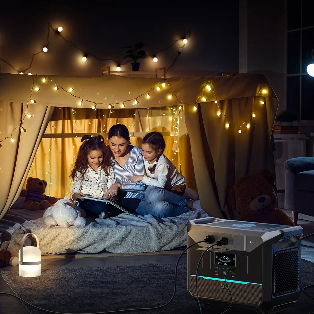 DaranEner NEO300 Portable Power Sizetation by Anself, 268.8Wh 300W LiFePO4 Battery Backup Power Sizeupply for Travel