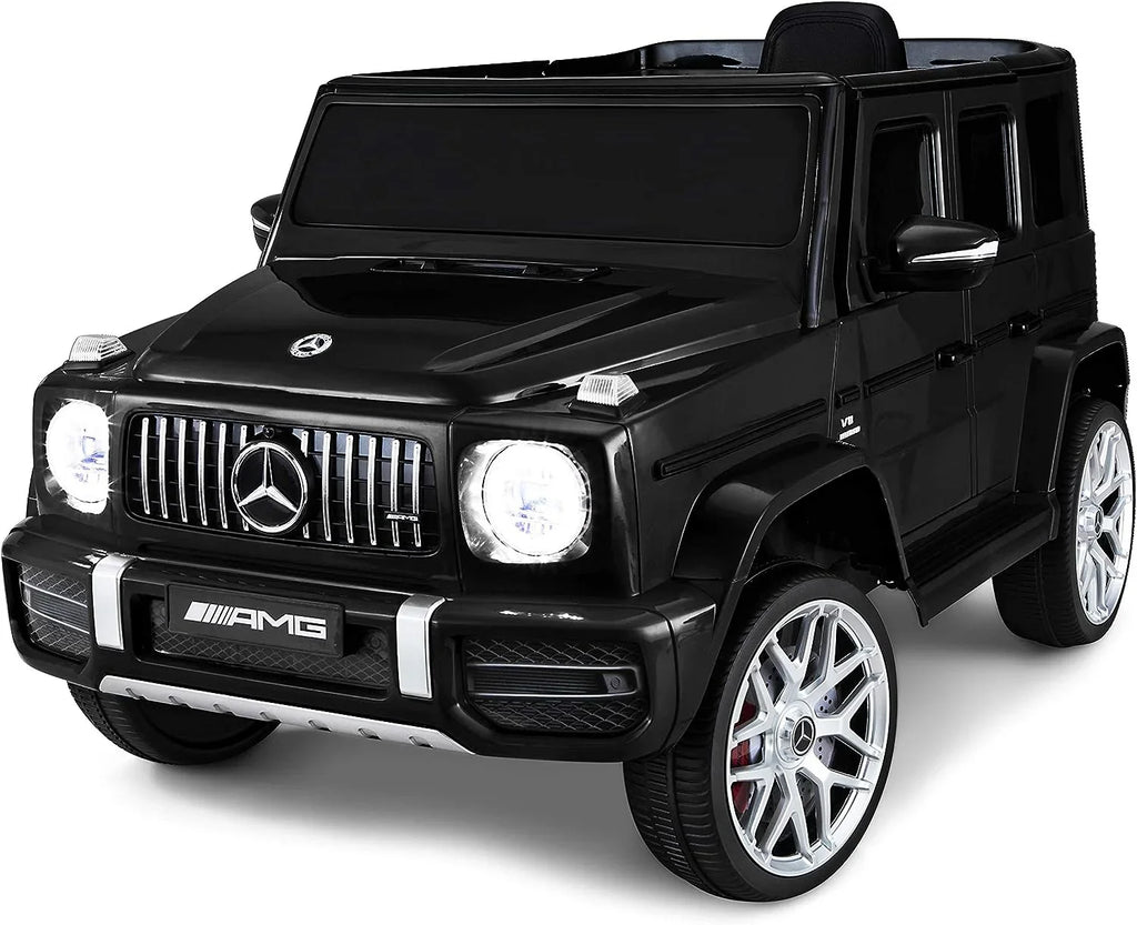Kid Trax Mercedes Benz AMG G63 Car Kids Electric Ride-On Toy, 6 Volts, Ages 3-5 Years, Black