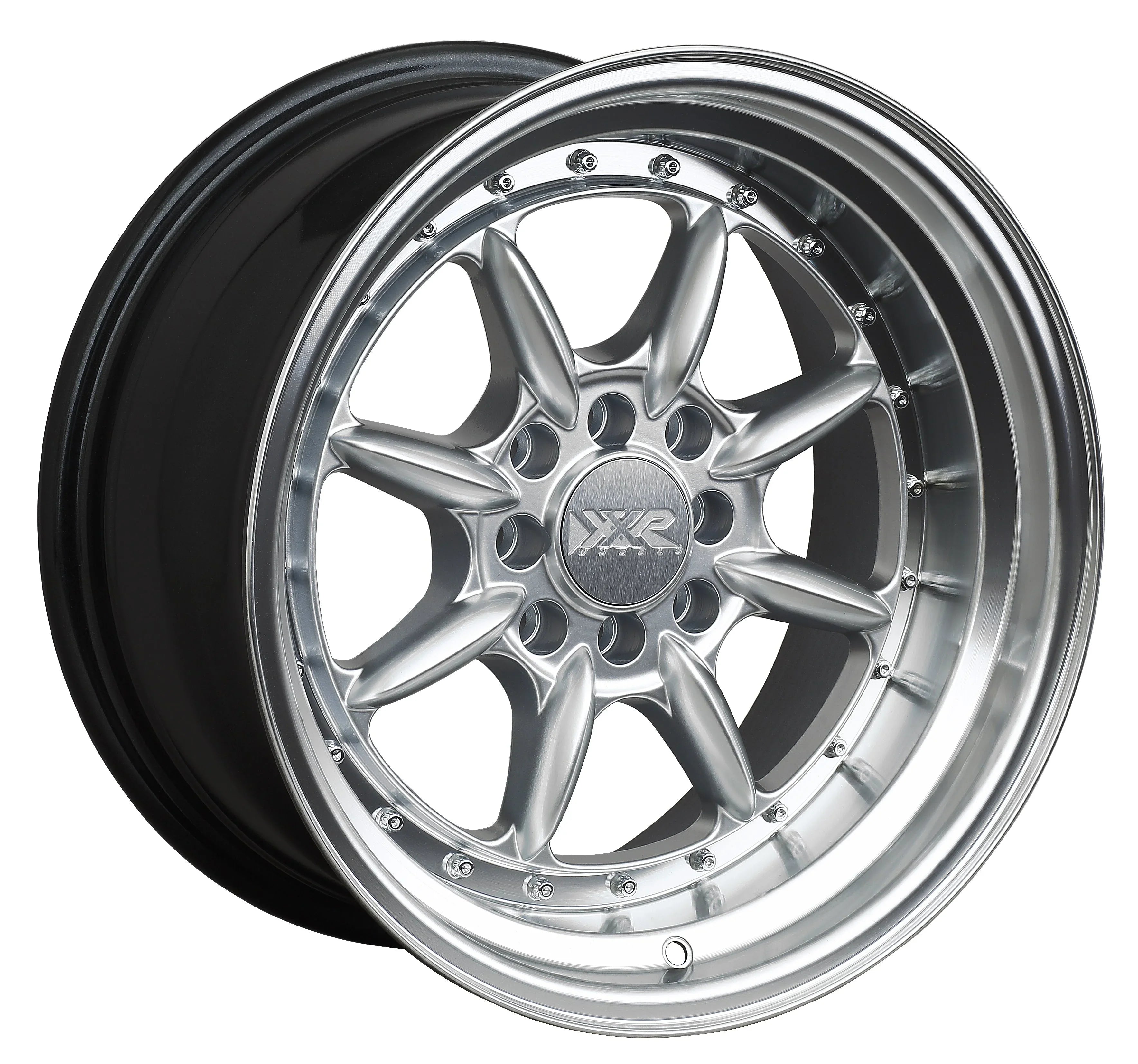 XXR 002.5 15x8 4x100/4x114.3 20et Hyper Sizeilver / ML Wheel
