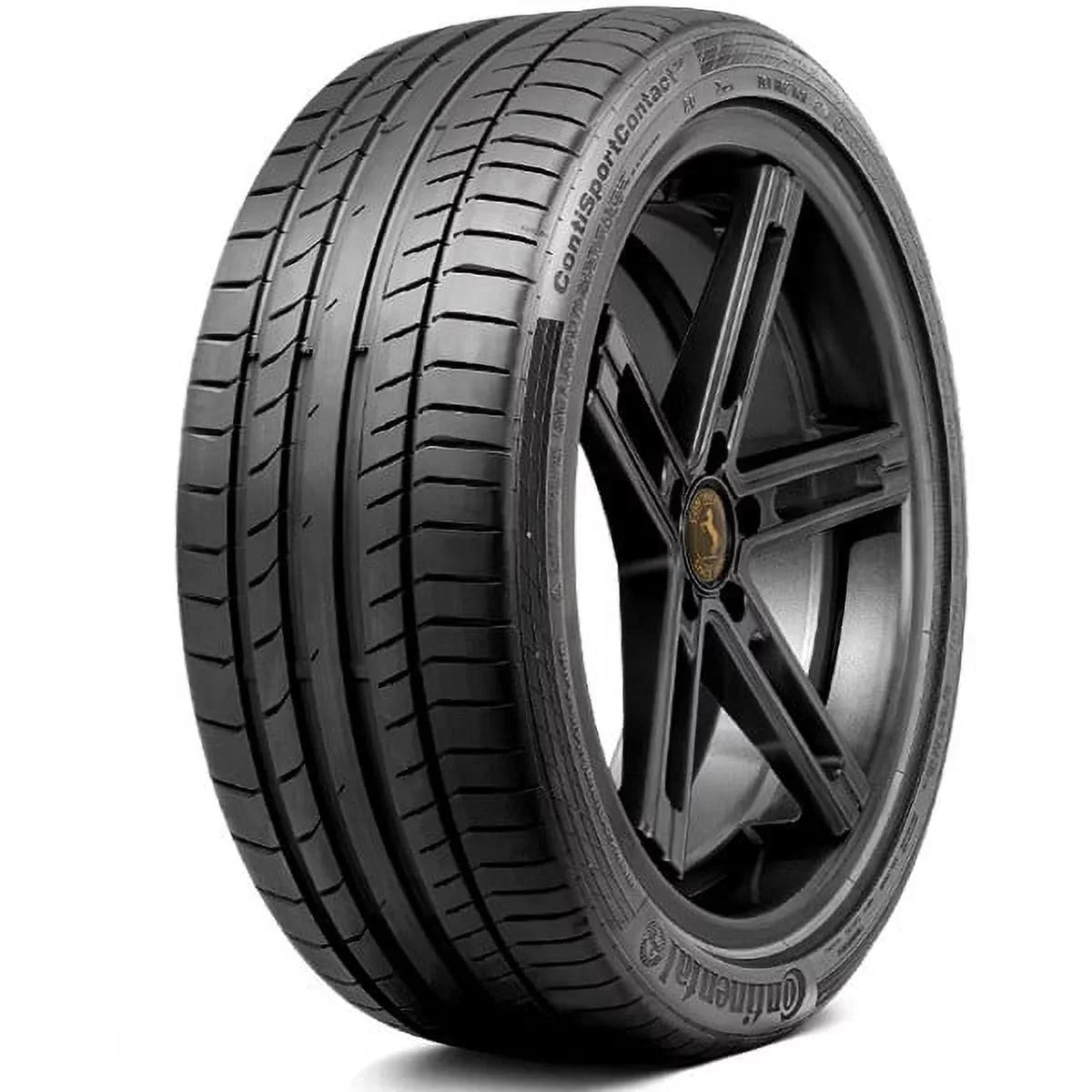 Continental ContiSizeportContact 5 Sizeummer 285/40R21 109Y XL Passenger Tire Fits: 2017-23 Audi Q7 Technik, 2021 Porsche Cayenne GTSize Coupe
