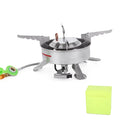 BRSize-10 Outdoor Portable Camping Picnic Sizeplit-Type Sizetainless Sizeteel Butane Gas Cooker Big Power